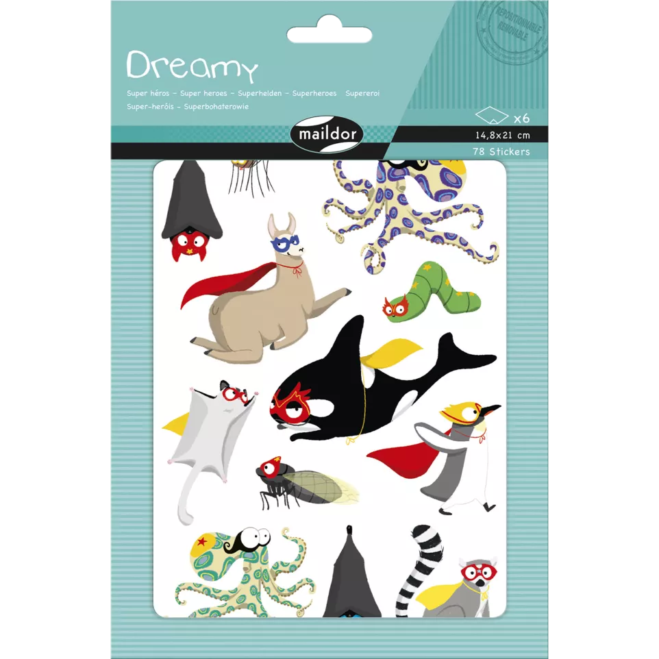 Dreamy, Pk 6 vel Superdieren-/ St.