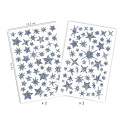 Initial, Pack 4 sh, Holographic, Stars/ Pc.