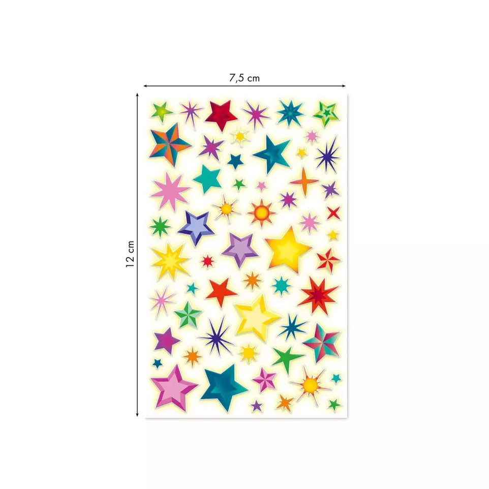 Cooky, Pack 1 sh 7,5x12cm, Stars/ Pc.