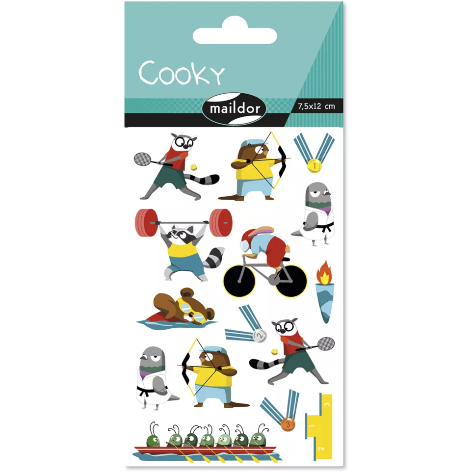 Cooky, pk 1 vel 7,5x-12cm Olympische...