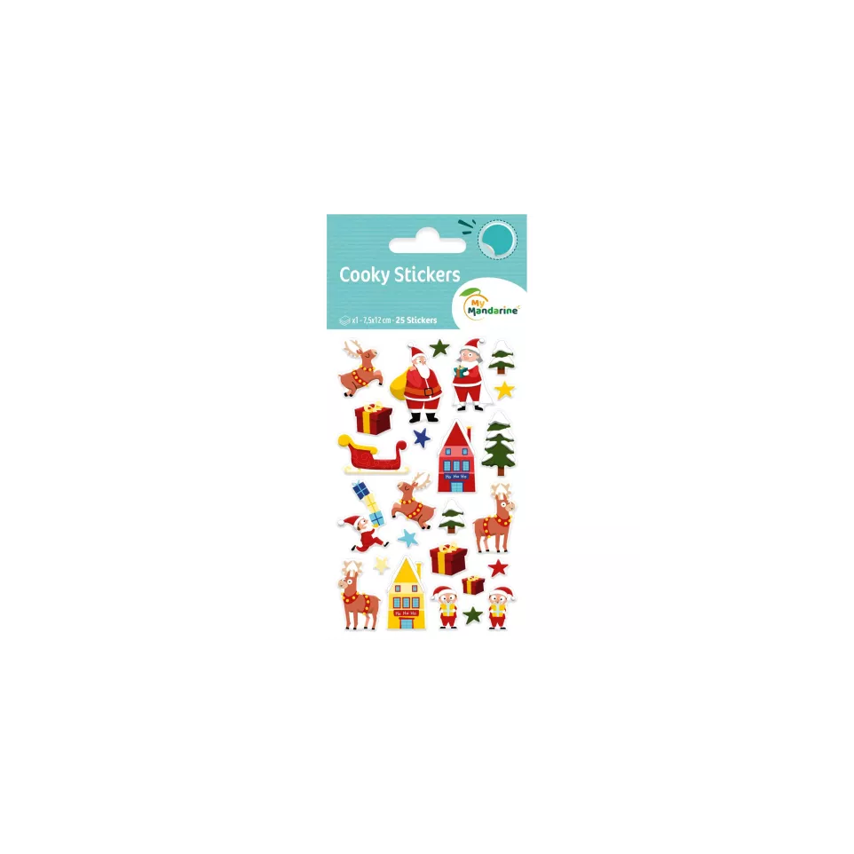 Cooky, Pack 1 sh 7,5x12cm, Christmas/...