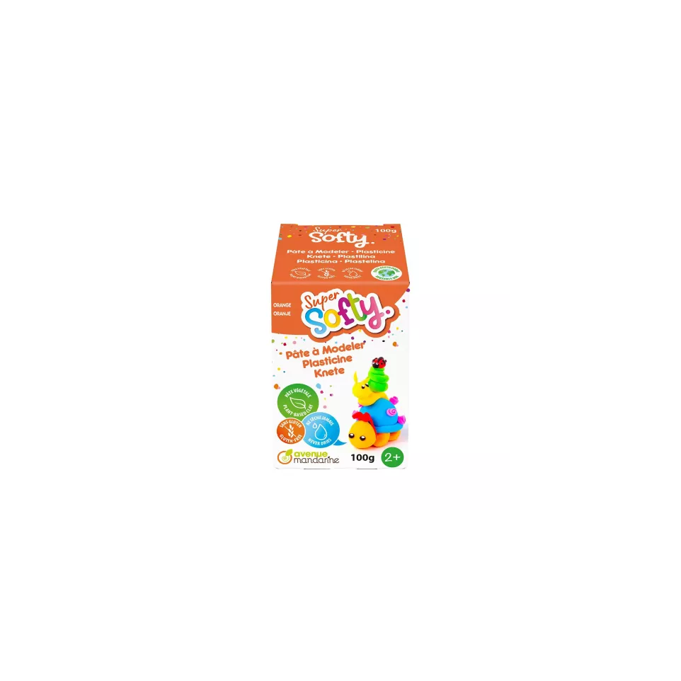 Doos Super Softy 100g, Oranje-/ St.
