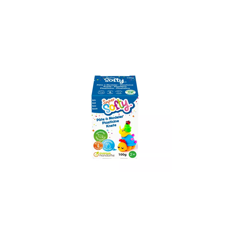 Super Softy Box 100g, Blue/ Pc.
