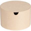 Round box with drawer 16x16x10 cm/ Pc.
