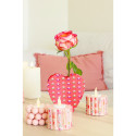 Vase coeur waterproof 13x5x13 cm/ Pce