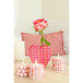 Vase coeur waterproof 13x5x13 cm/ Pce
