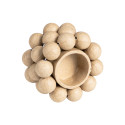 Bougeoir rond 8x8x5 cm/ Pce