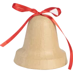 Cloche avec ruban 10x10x9 cm/ Pce