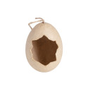 Pack 6 oeufs cassés à suspendre/ Pce