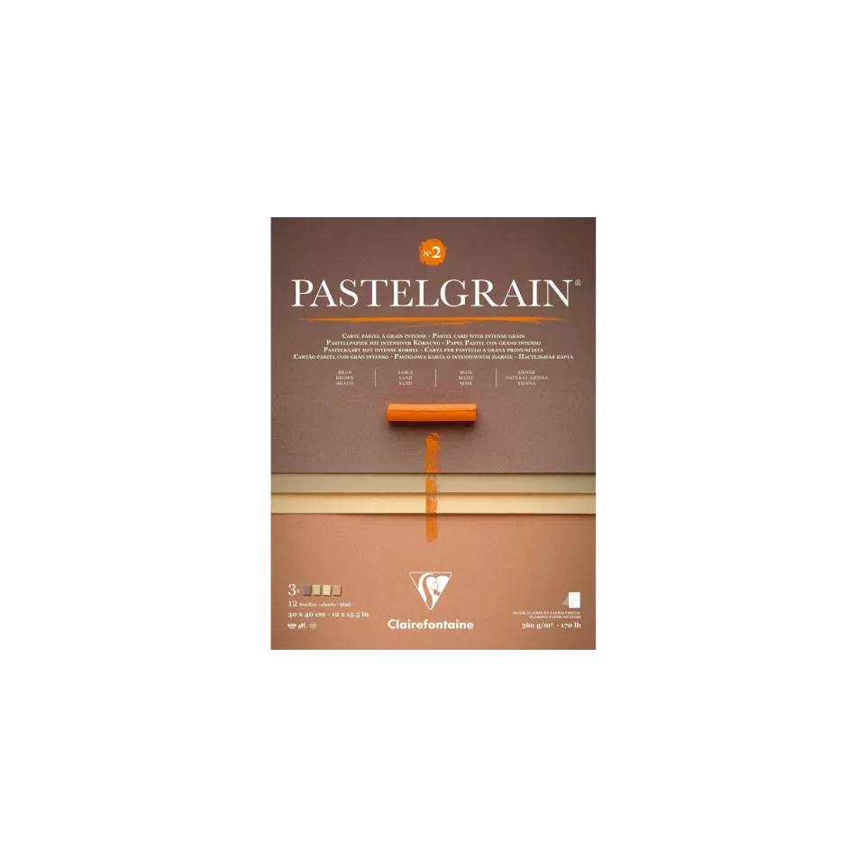 PastelGrain bloc collé n°2 12F...