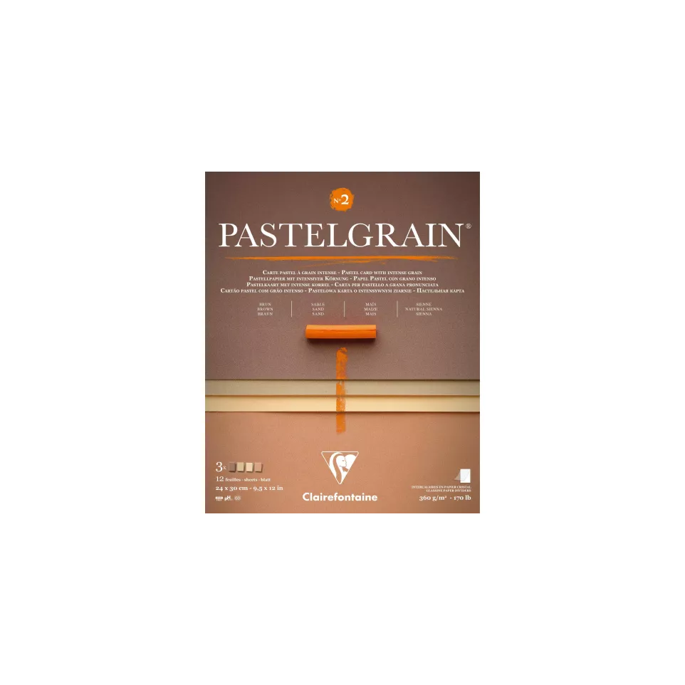 PastelGrain n°2 pad 24x30 12sh 360g-/...