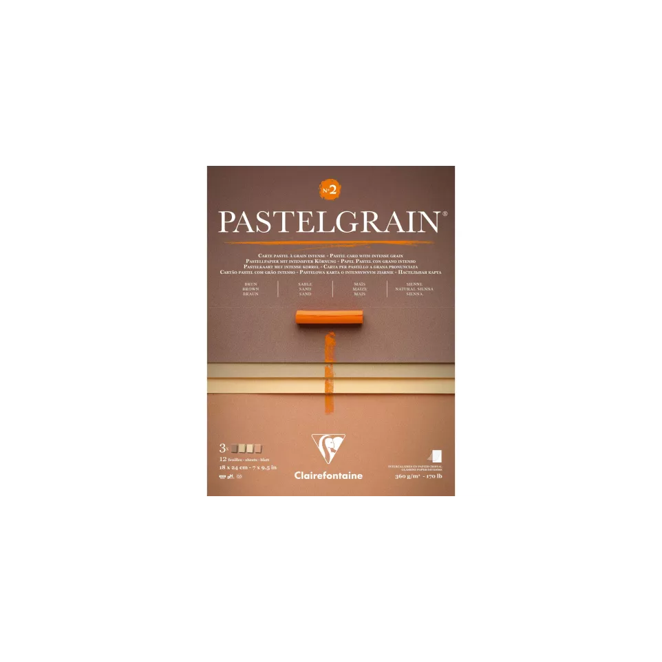 PastelGrain n°2 pad 18x24 12sh 360g-/...