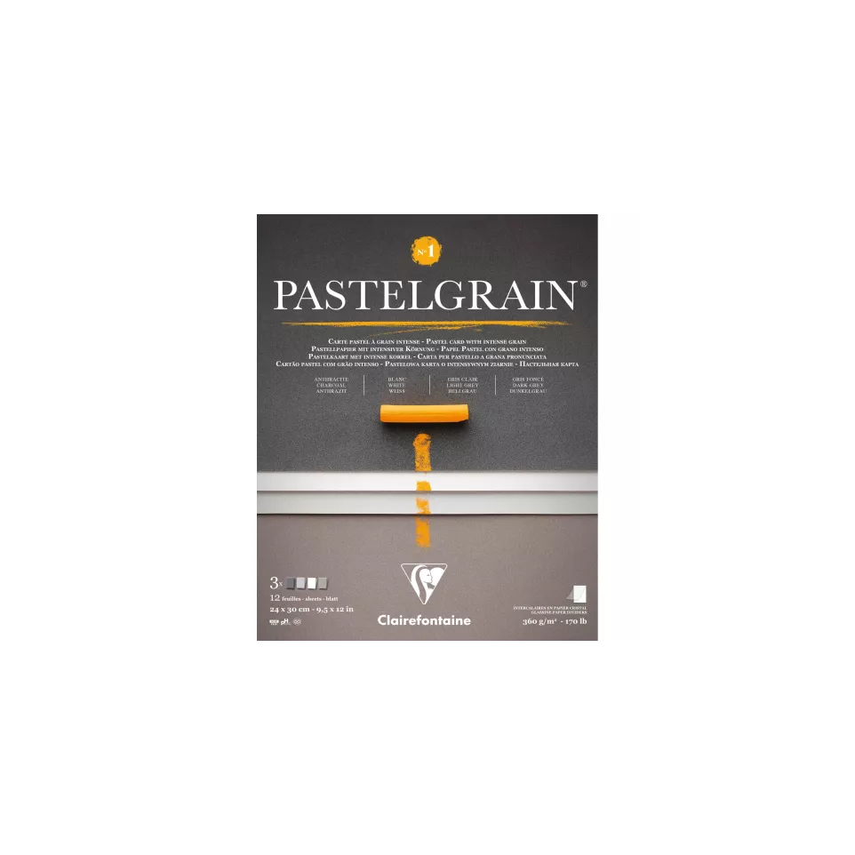 Blok PastelGrain n°1- 24x30 12bl...