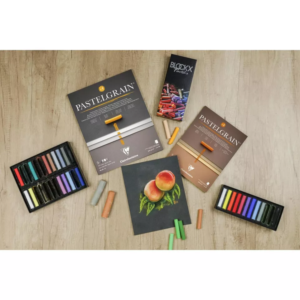 PastelGrain n°1 pad 24x30 12sh 360g-/...