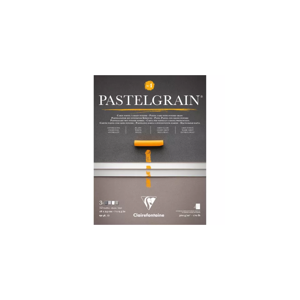 Blok PastelGrain n°1- 18x24 12bl...