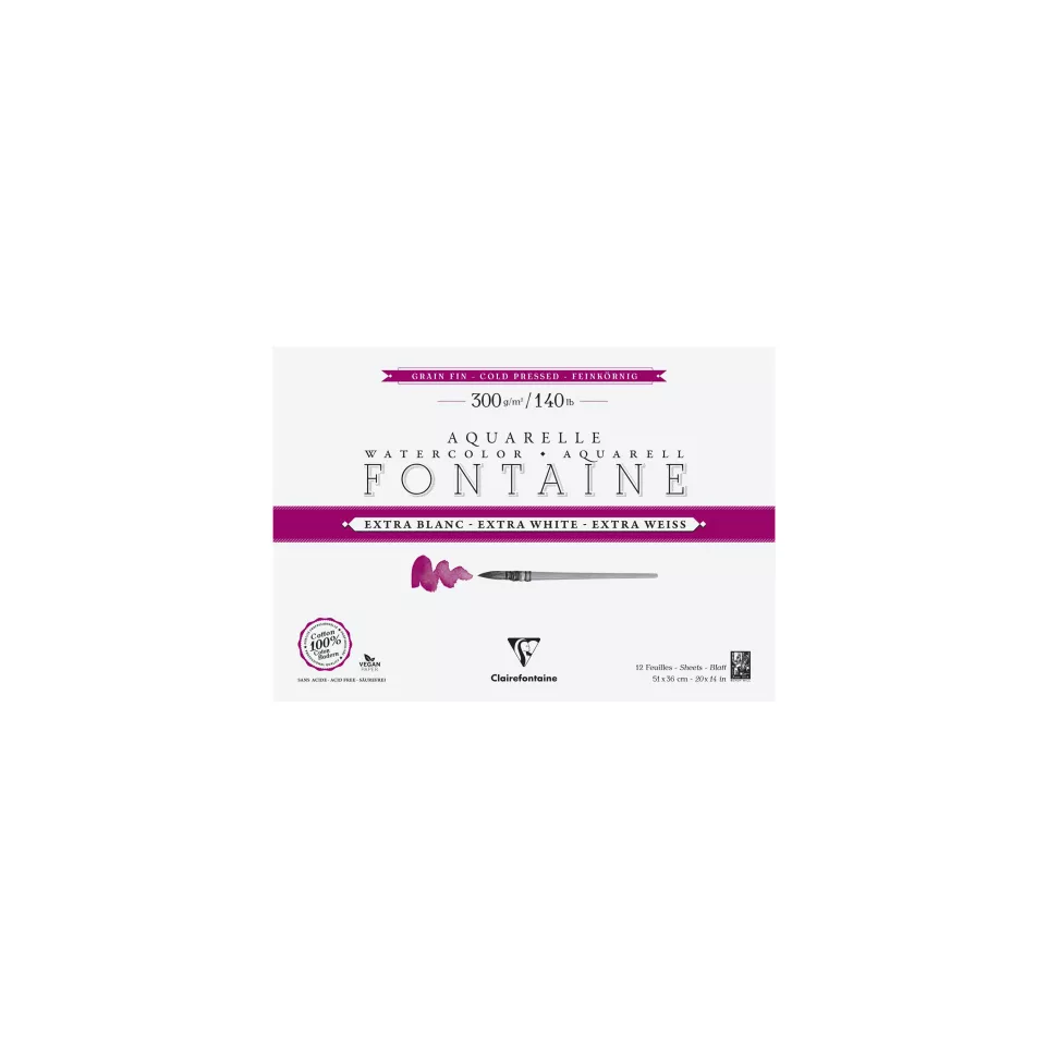 FontaineWhite CP G4S- pad 51x36 12sh...
