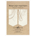 Tulip paper, Set of 2 magnetic bookmarks 10,5x15,5cm/ Pc.