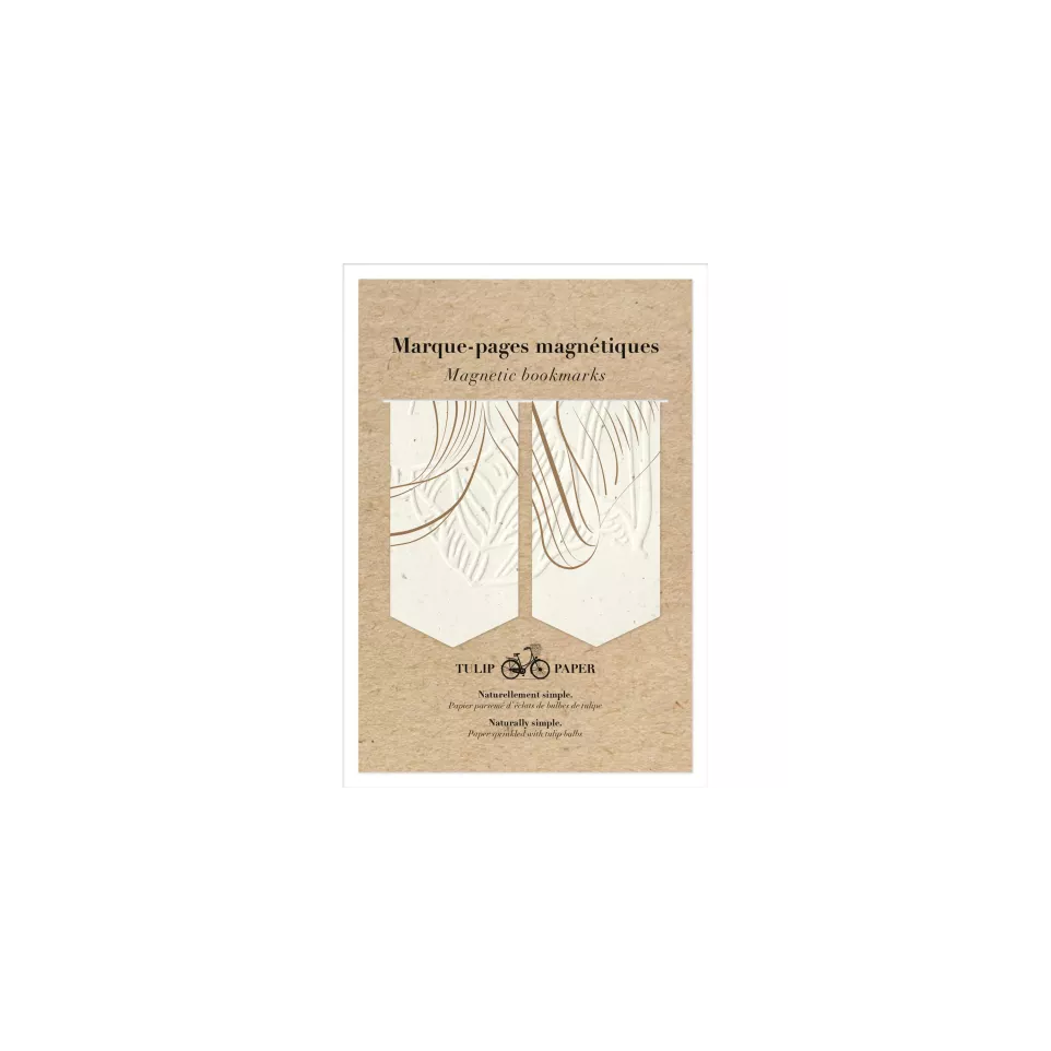 Tulip paper, Set 2 bladwijzers-/ St.