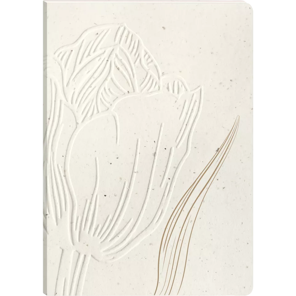 Tulip paper, Soft cover notebook A6...