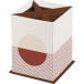 Terracotta, Squared pencil pot 8,5x8,5x11 cm/ Pc.