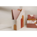 Terracotta, Porte magazines 25x10x32,5cm/ Pce