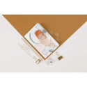 Evanescence, Stationery kit contains a notebook 11x17 cm 32 lined sheets, a pencil, 2 binder clips, 10 paper clips and a eraser/