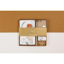 Evanescence, Stationery kit contains a notebook 11x17 cm 32 lined sheets, a pencil, 2 binder clips, 10 paper clips and a eraser/