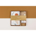 Evanescence, Stationery kit contains a notebook 11x17 cm 32 lined sheets, a pencil, 2 binder clips, 10 paper clips and a eraser/