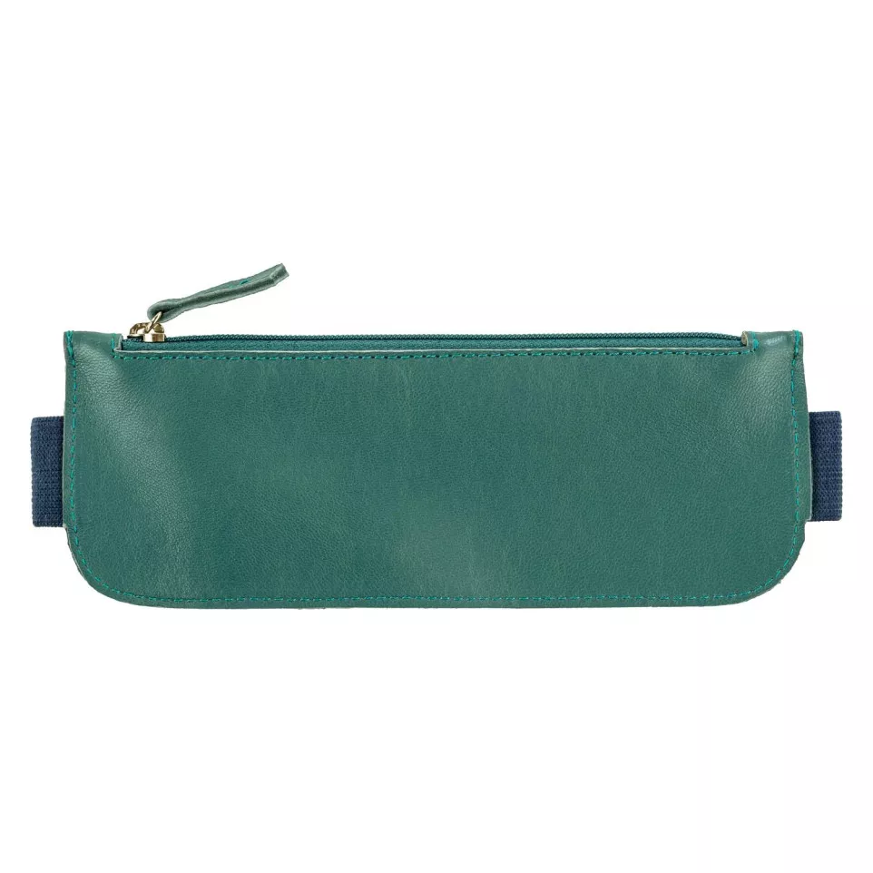 Ginkgo, Trousse en cuir réversible...