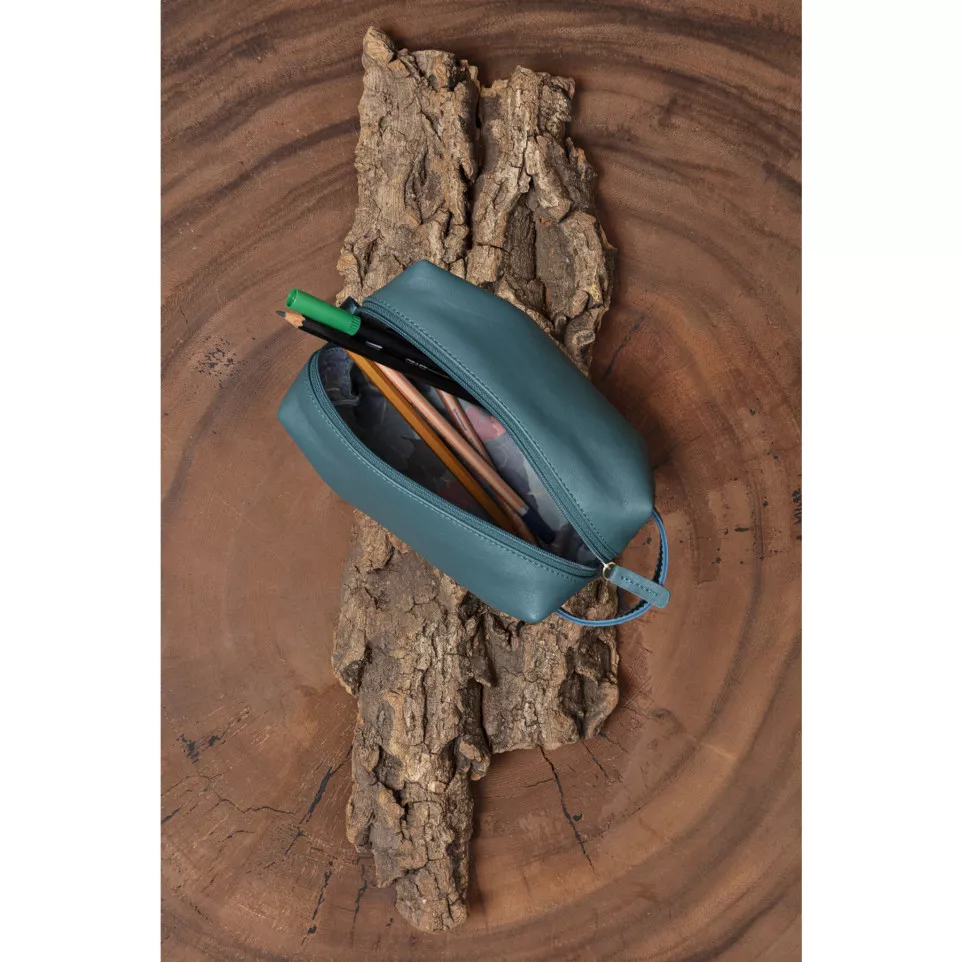 Ginkgo, Leather multipurpose pouch...