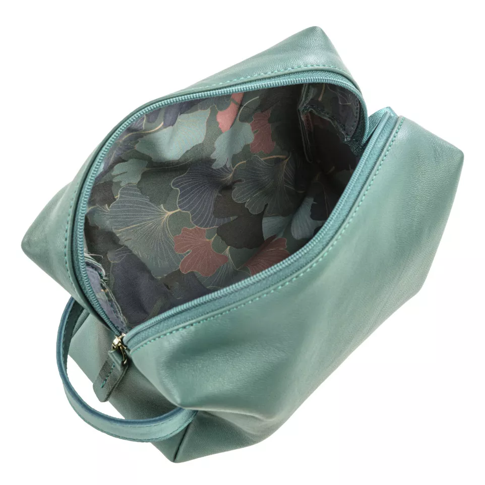 Ginkgo, Leather multipurpose pouch...