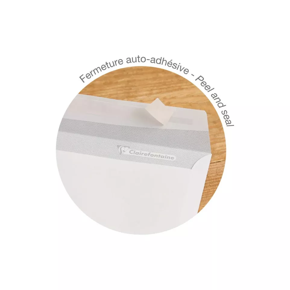 Boite de 500 enveloppes Blanches...
