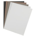 Pastelmat pack 50x70- 5sh 360g assorted/ Pc.