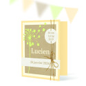 Pk 5 vel effen papie-r 210g 30,5x30,5cm/ St.