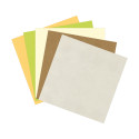 PLAIN PAPER, pack 5S- 210g 30,5x30,5cm/ Pc.