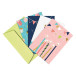 SET DE CORRESPONDANCE THÉMATIQUE, 8 enveloppes Pollen C6 (114x162mm) 120g + 8 cartes pliées 110x155m 185g, Anniversaire/ Pce