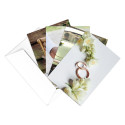 CORRESP SET, 8 cards- + 8 env, Wedding/ Pc.