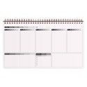 Clairefontaine Age Bag My.Weekly Planner notebook integral binding 29.7 x 17 cm 120p disassembly. preprinted brown/ Pc.