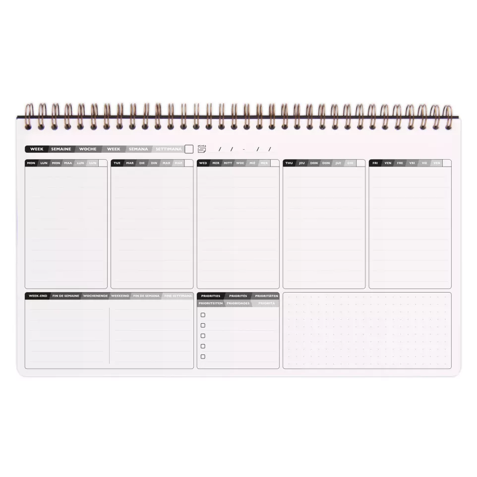 My.weekly.planner Age Bag cahier...