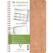 Clairefontaine Age Bag Collection My.daily.planner Spiral Notebook Brown A5 14.8 x 21 cm 250 Detachable Daily Schedule Pages + D