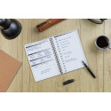 My.daily.planner Age Bag carnet reliure intégrale A5 250 pages détachables/ Pce