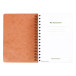 My.daily.planner Age Bag carnet reliure intégrale A5 250 pages détachables/ Pce