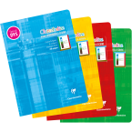 Cahier d'écriture piqué...