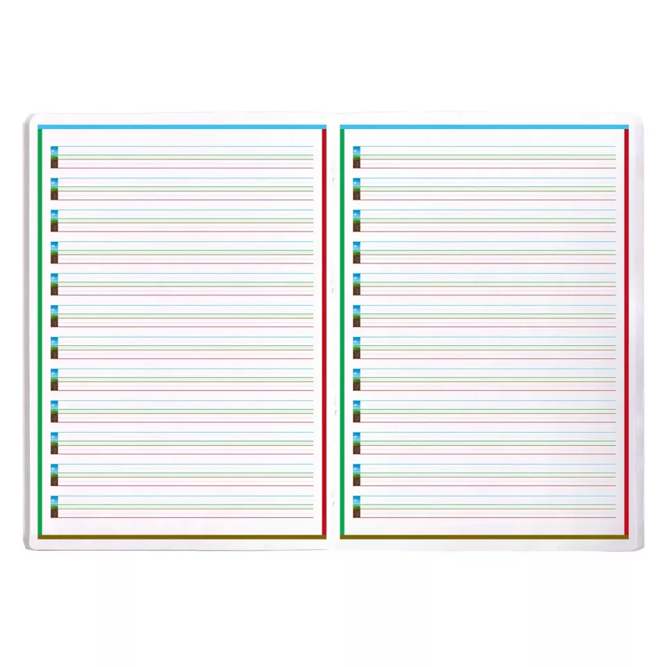 Cahier d'écriture piqué spécial Dys...