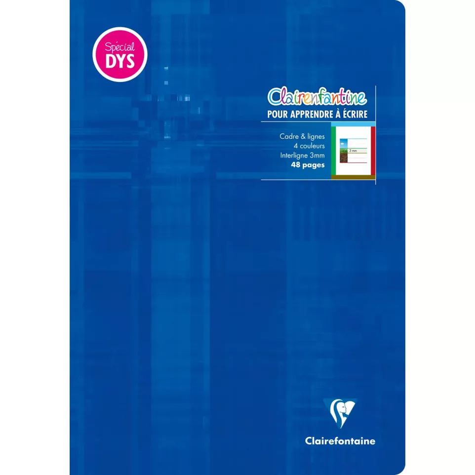 Cahier d'écriture piqué spécial Dys...