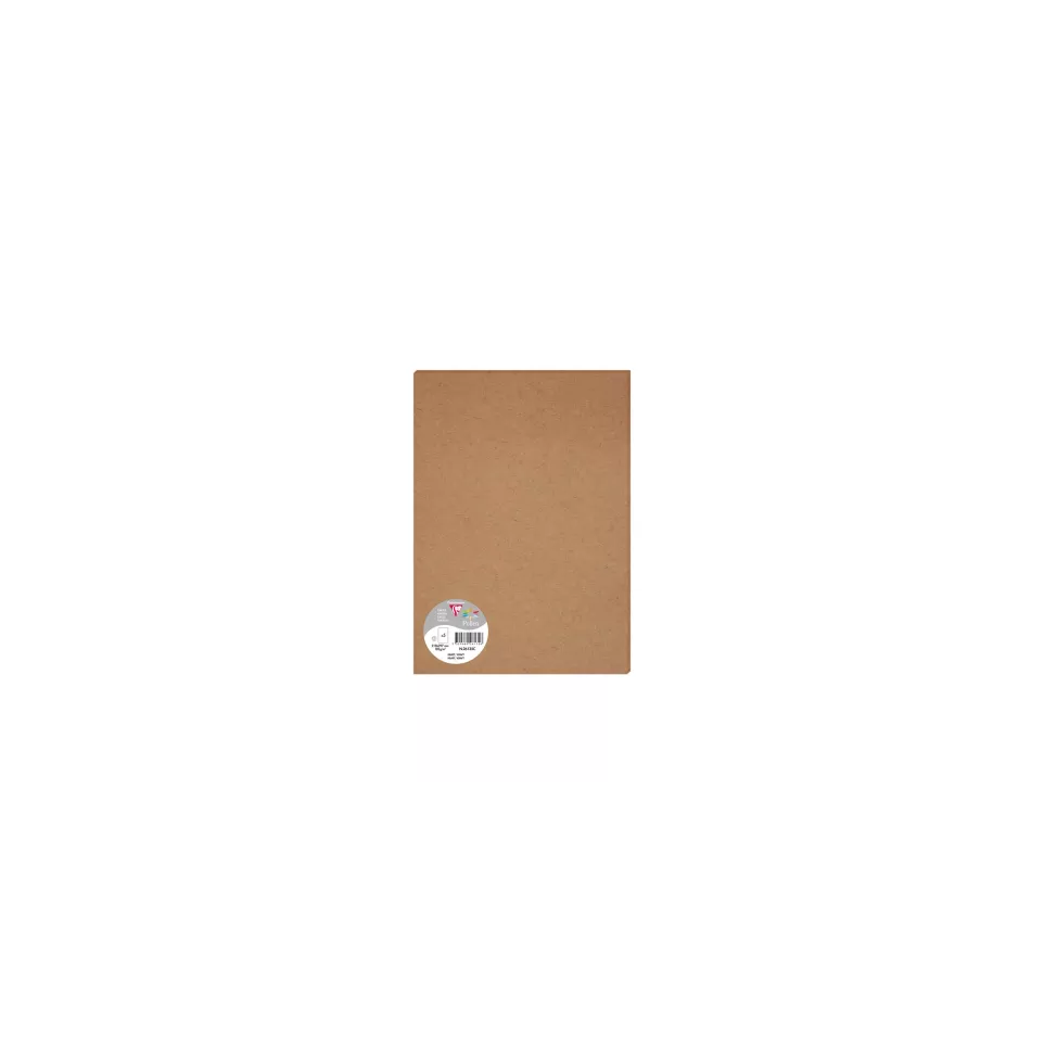 Pollen 5 vel papier A4 120g kraft-/ St.