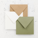 Paquet de 20 enveloppes Pollen 165x165 120g/m2/ Pce