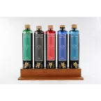 PRESENTOIR BAR A ENCRES - 5 FLACONS-/ Pc.