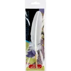 Ganzenveer + Cito fein metalen pen-/ St.