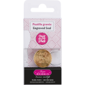 PASTILLE LAITON SUR BROCHE 24mm/ Pce